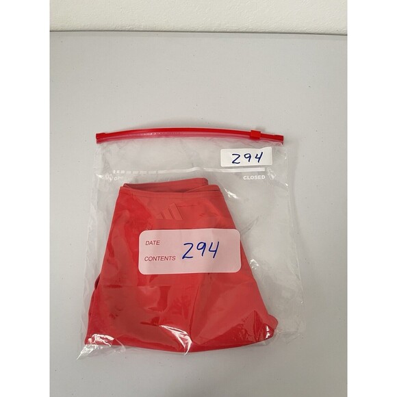 adidas High-Waist Bikini Bottom Swimwear Bright Red NWT Size XL - Picture 11 of 11